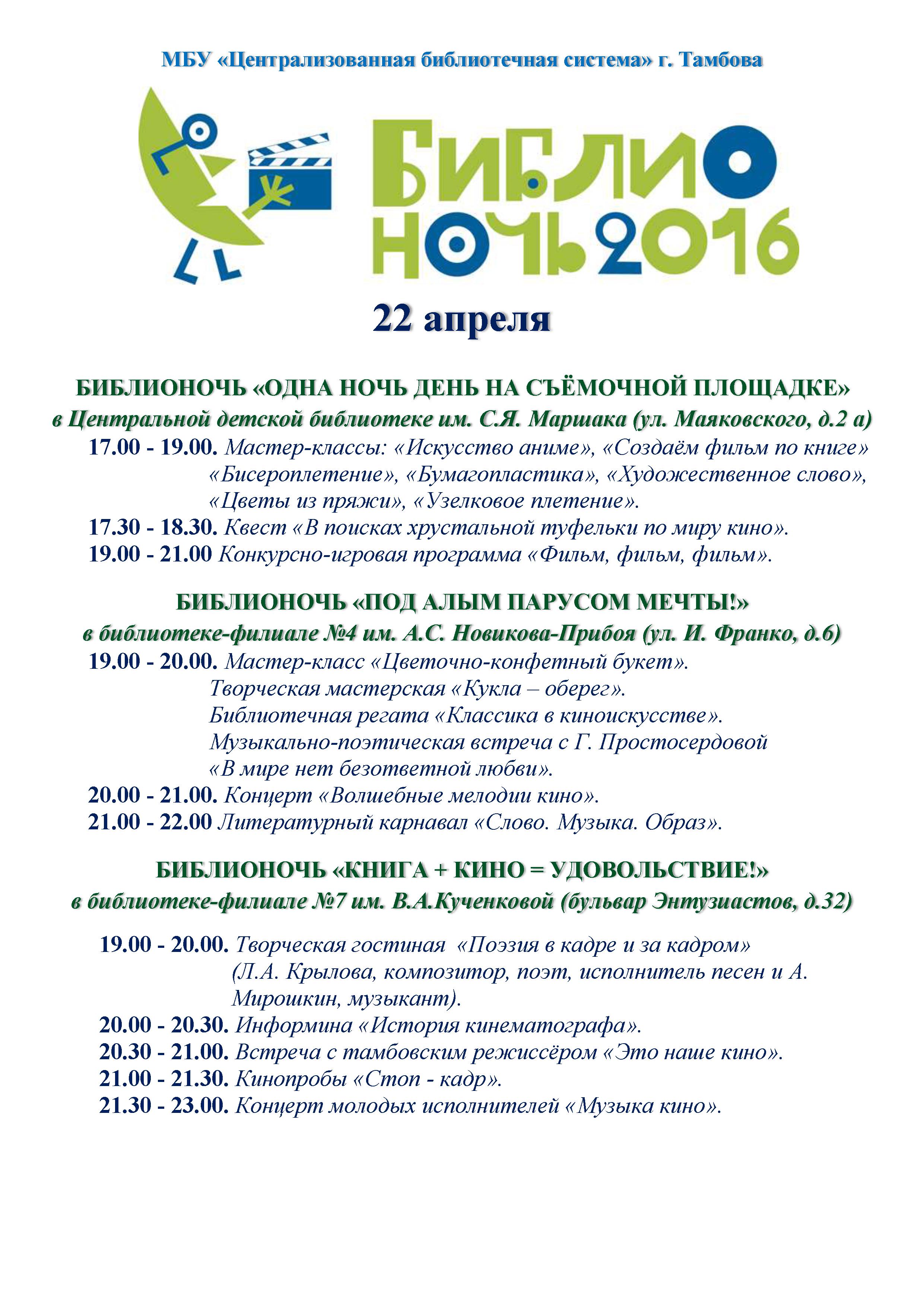 Библионочь 2016